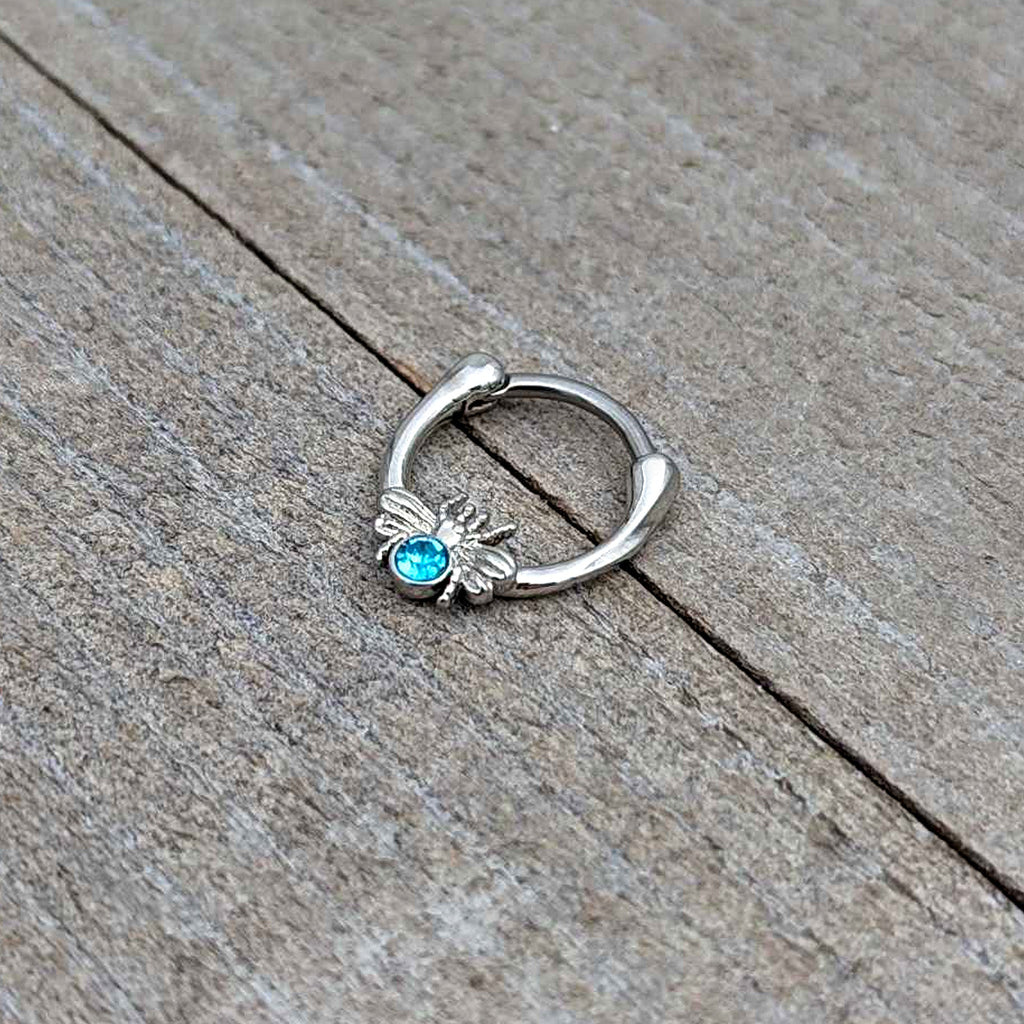 16G 5/16 Blue Gem Ultra Fly Cartilage Clicker
