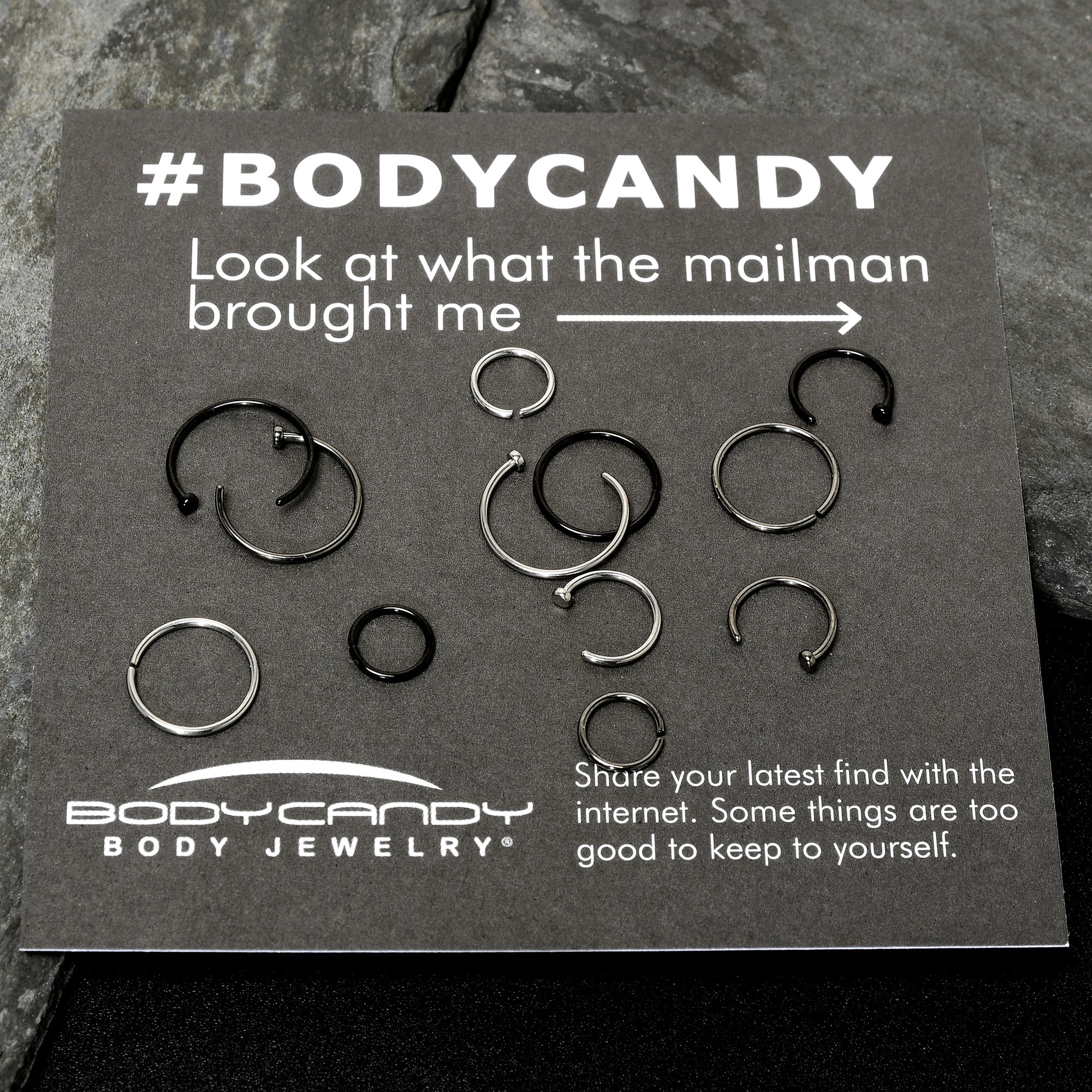 20G 12 Pack ASTM F-136 Implant Grade Titanium Hoop Nose Ring Septum Cartilage Ear Hoop Earring Set