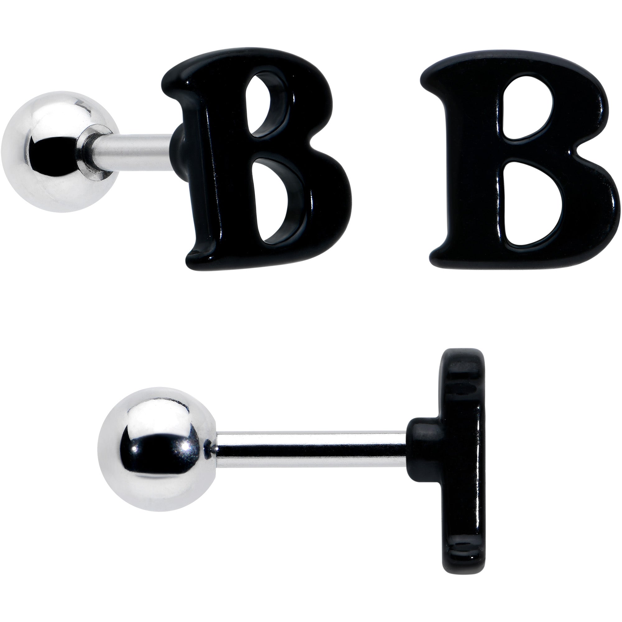 16G 1/4 Halloween Boo Eyes Cartilage Tragus Earring Curation Set of 3