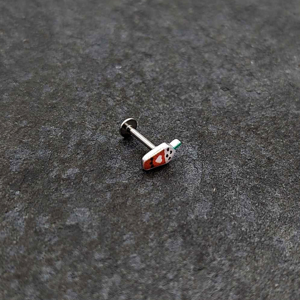 16G 5/16 Sweet Pumpkin Frappe Autumn Labret Monroe Tragus