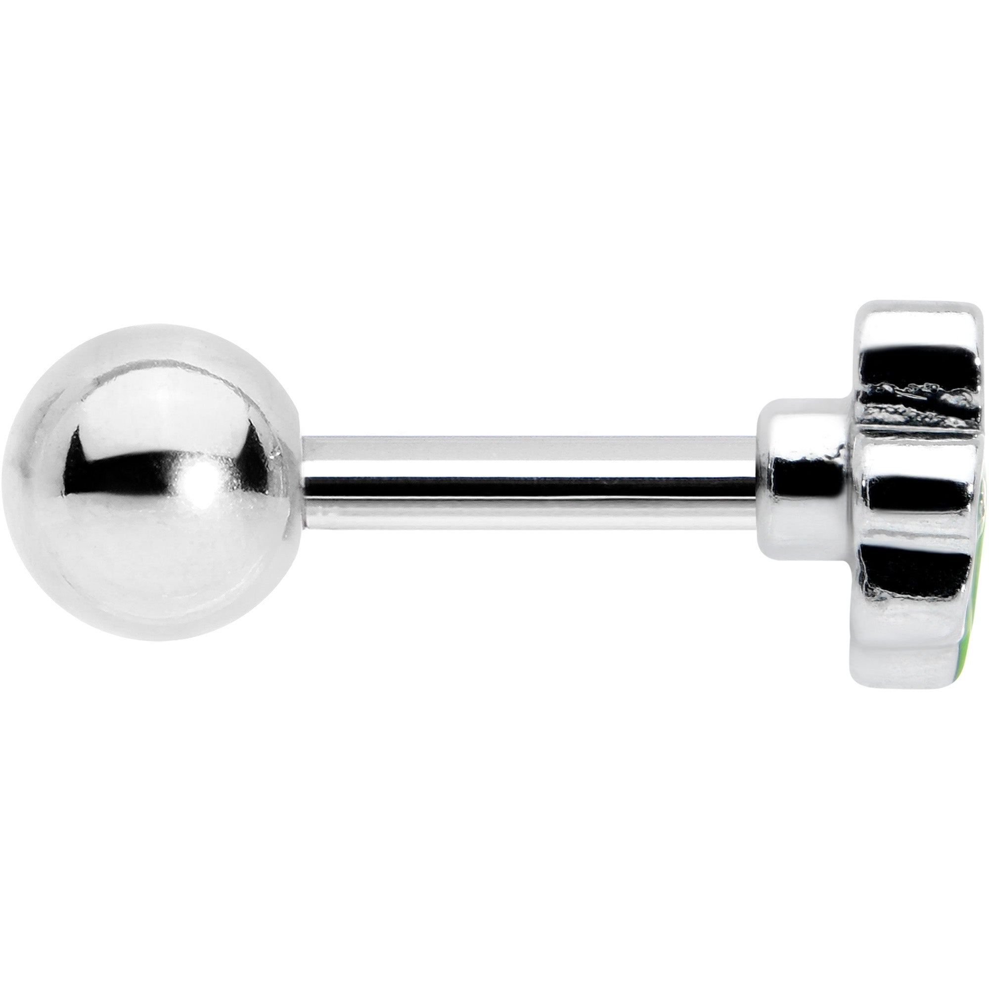 16G 1/4 Sweet Happy Shamrock St Patricks Cartilage Tragus Earring