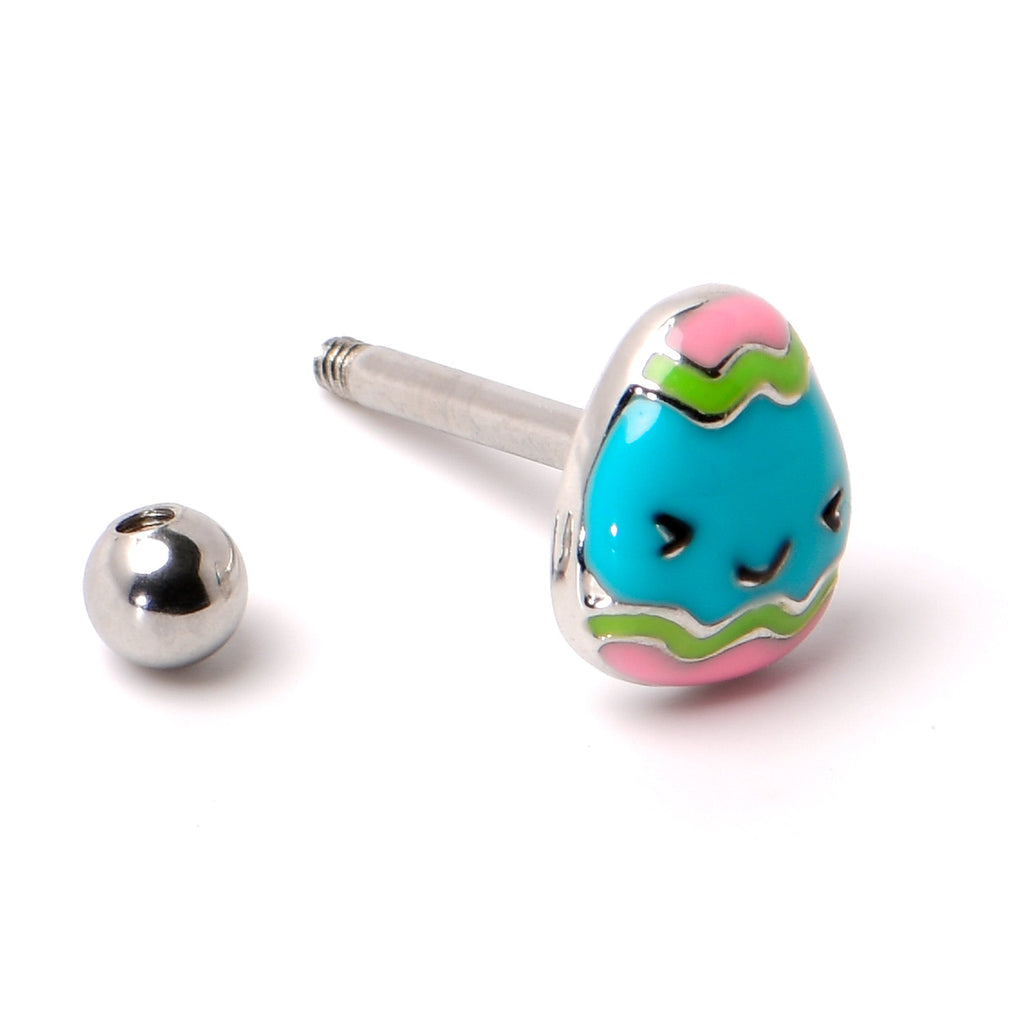 16G 5/16 Celebration Easter Egg Cartilage Tragus Earring