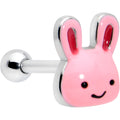 16G 5/16 Kawaii Cutie Easter Bunny Cartilage Tragus Earring