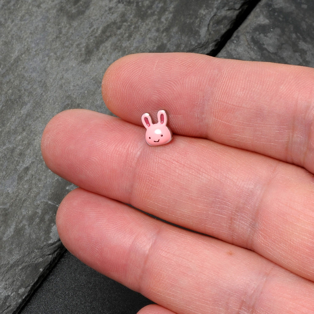 16G 5/16 Kawaii Cutie Easter Bunny Labret Monroe Tragus