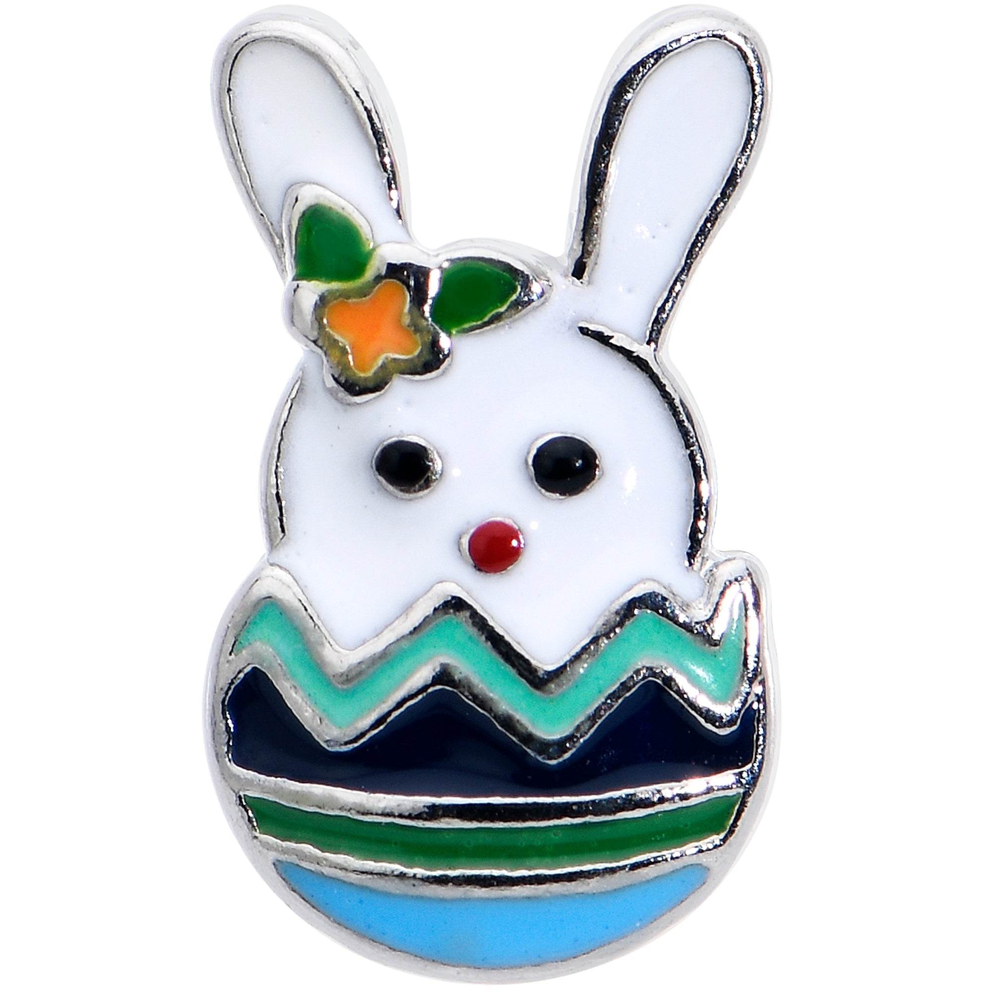 16G 5/16 Easter Egg Bunny Labret Monroe Tragus