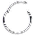 18G 1/2 316L Surgical Steel Precision Hinged Segment Hoop