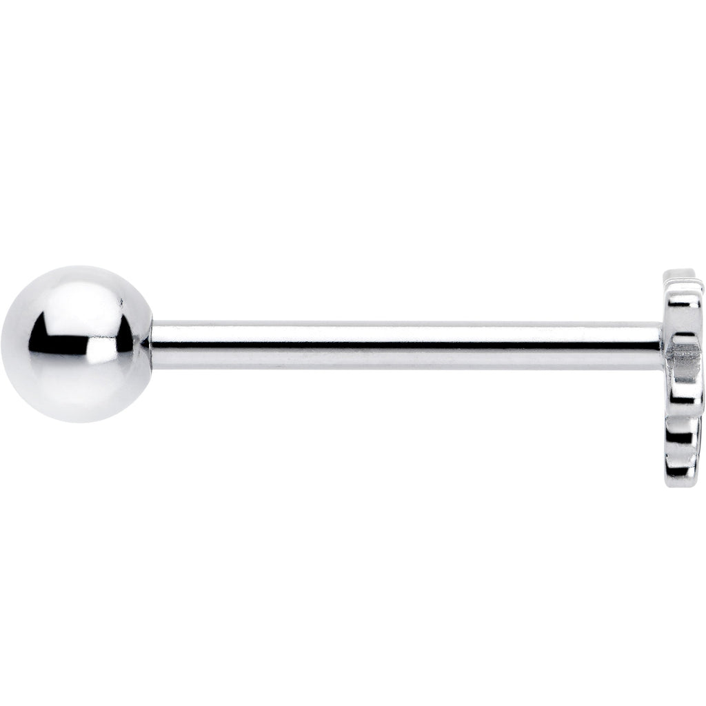 Dragonfly Colors Barbell Tongue Ring