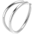 20G 5/16 Stainless Steel Double Nose Hoop