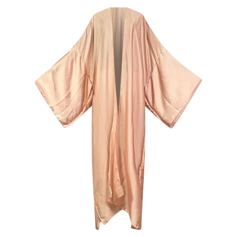 Peach Silk Kimono