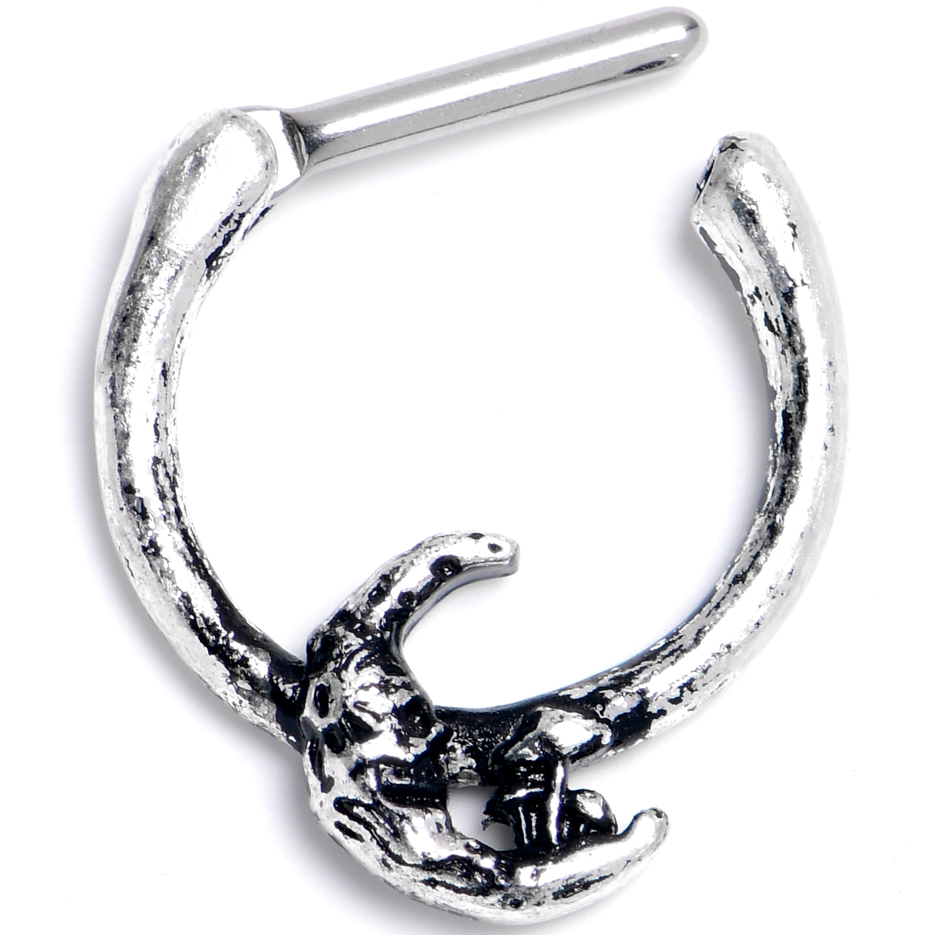16G 5/16 Mushrooms on the Moon Cartilage Clicker