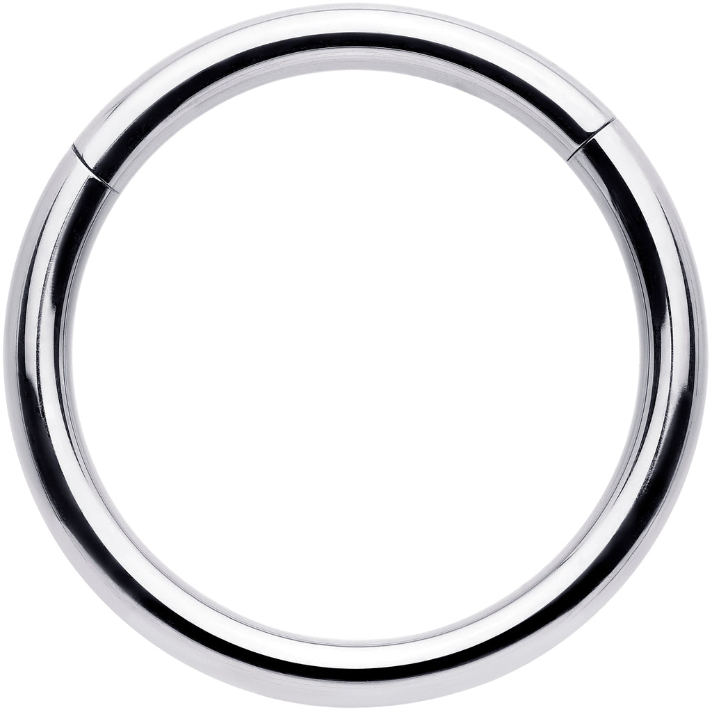 12G 5/8 316L Surgical Steel Precision Hinged Segment Hoop