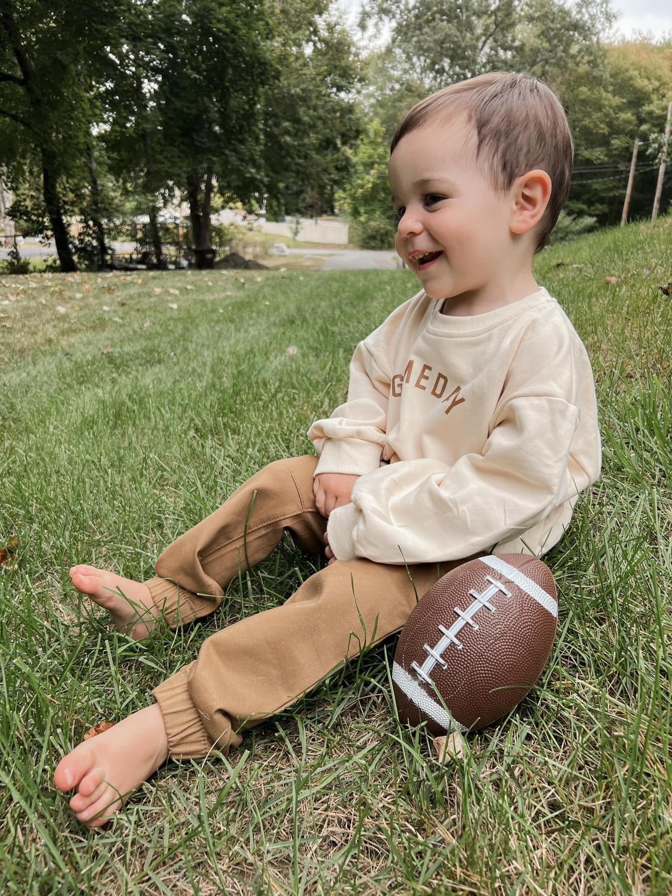 Gameday Crewneck Sweatshirt – Cream