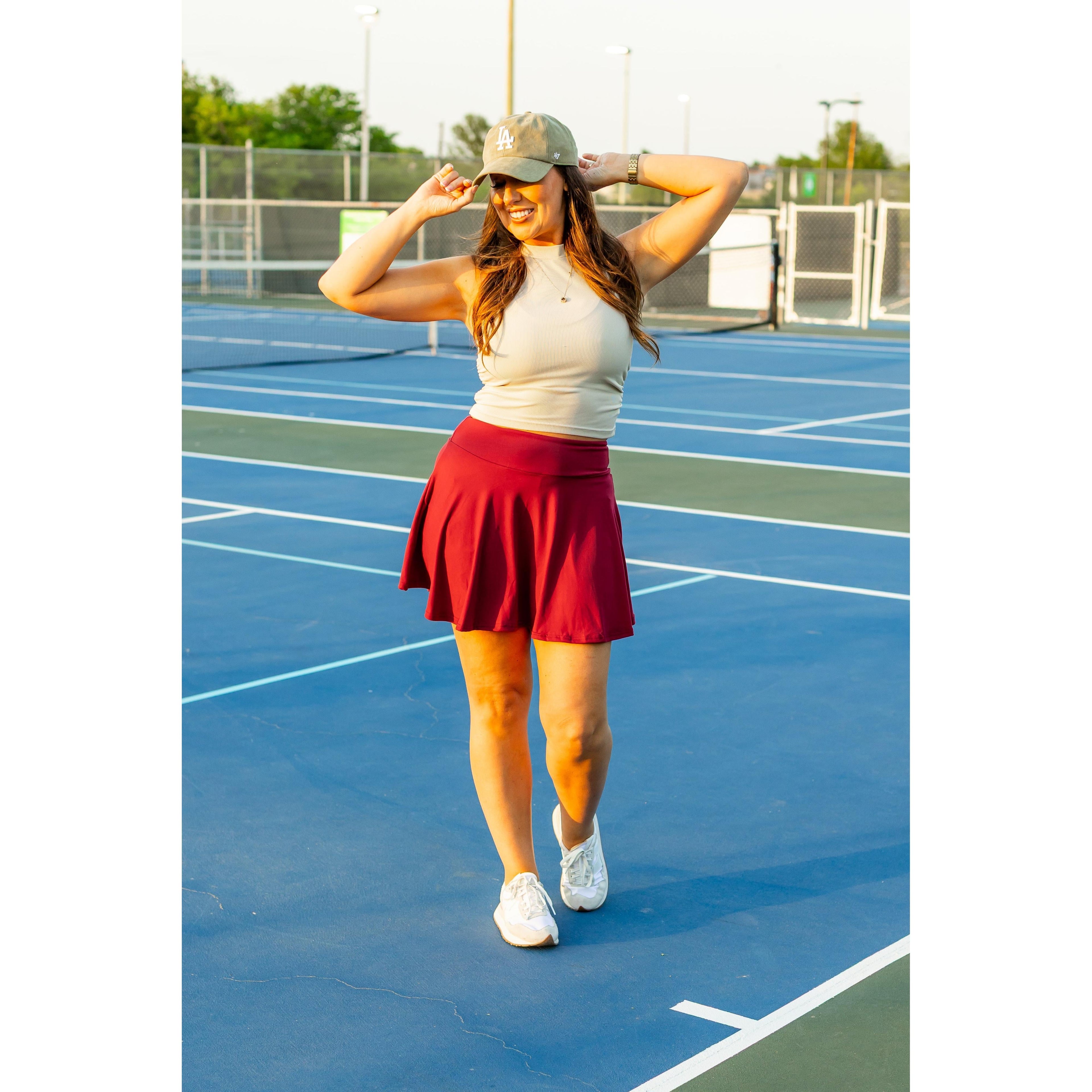 RaeLynn RED Skort*