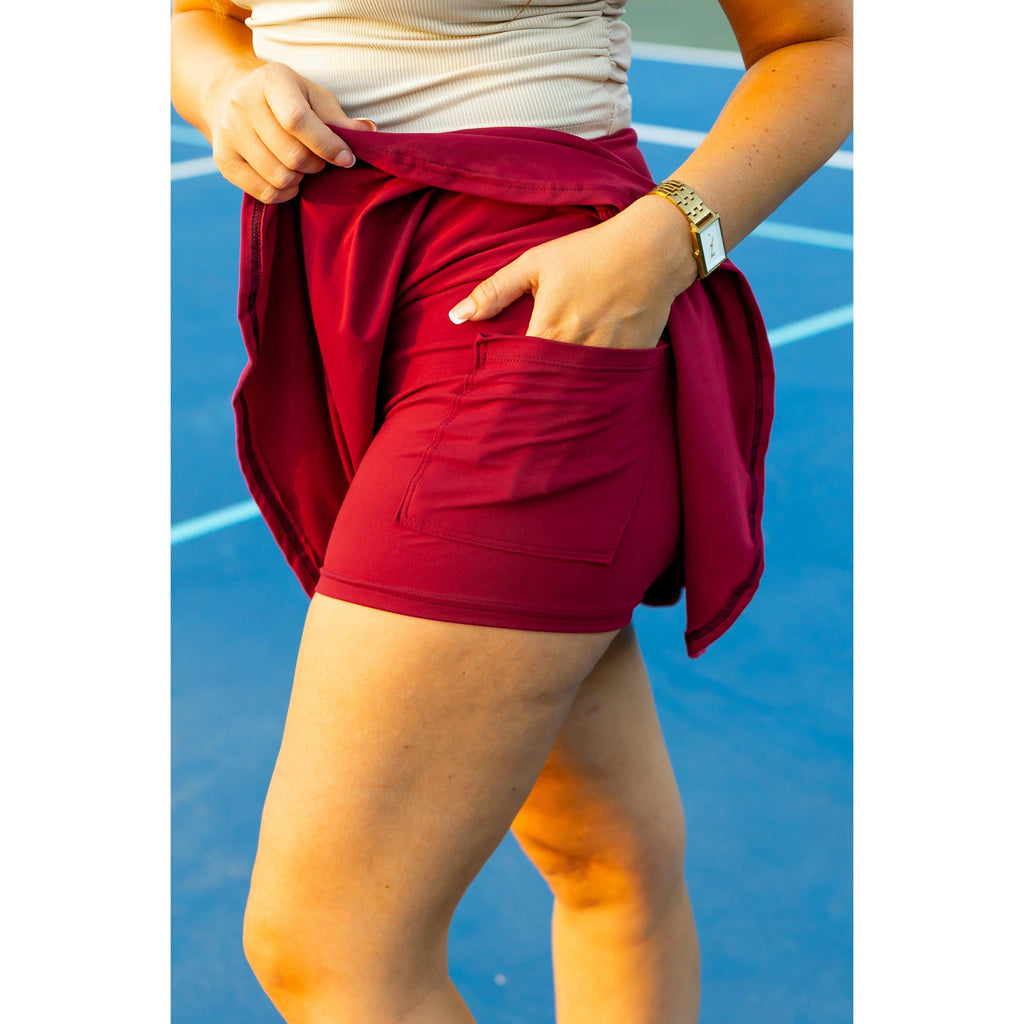 RaeLynn RED Skort*