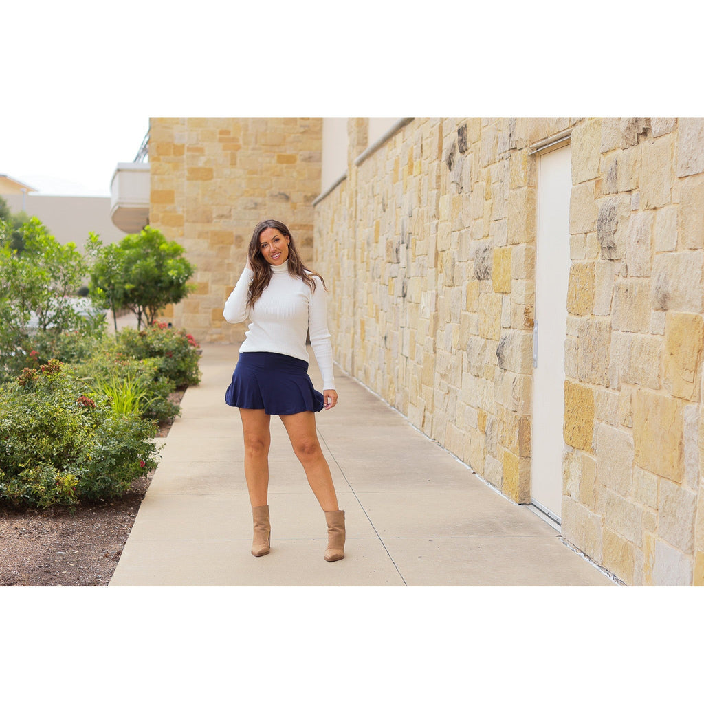 Josie Navy Skort