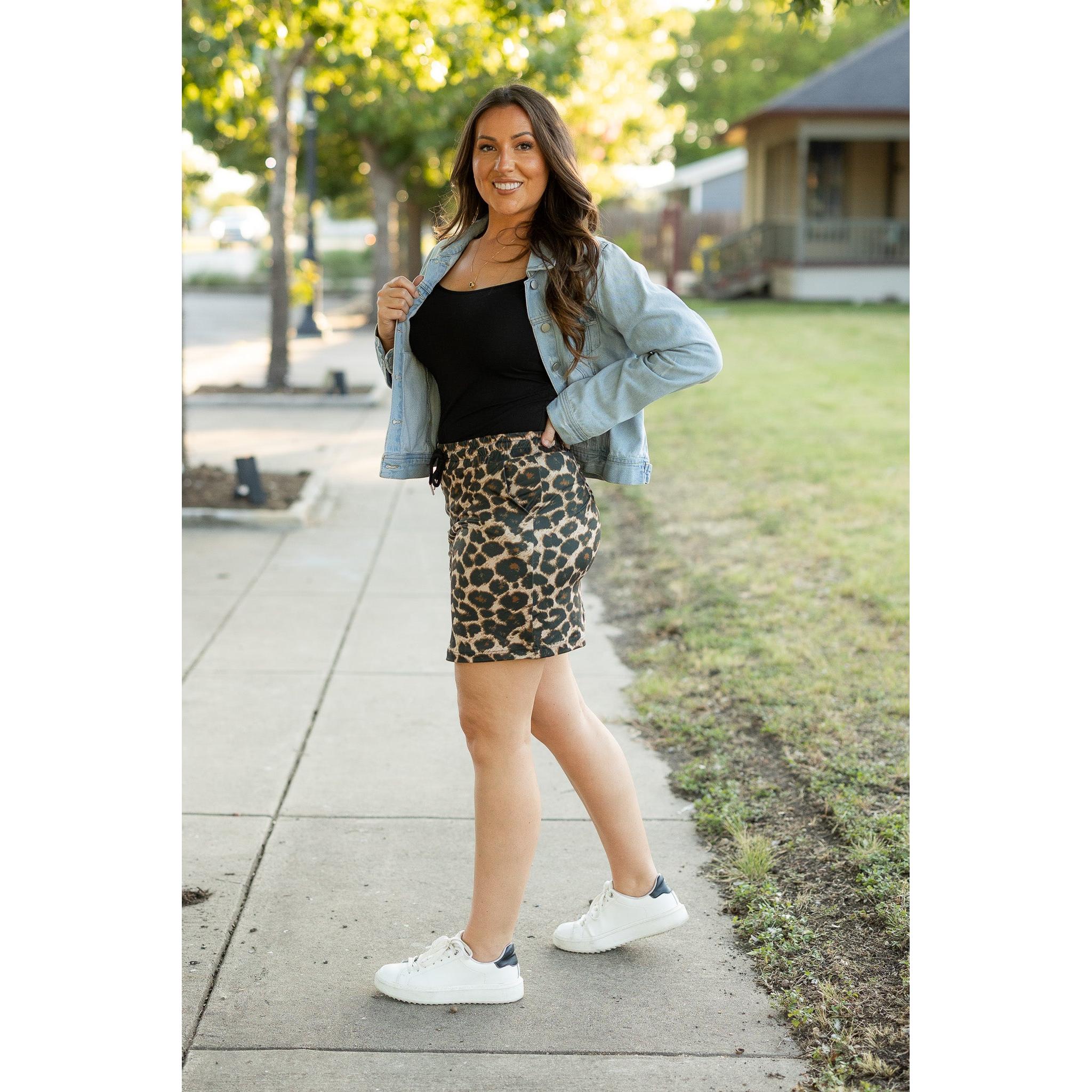 Liana - Leopard 2.0 Jogger Skirt