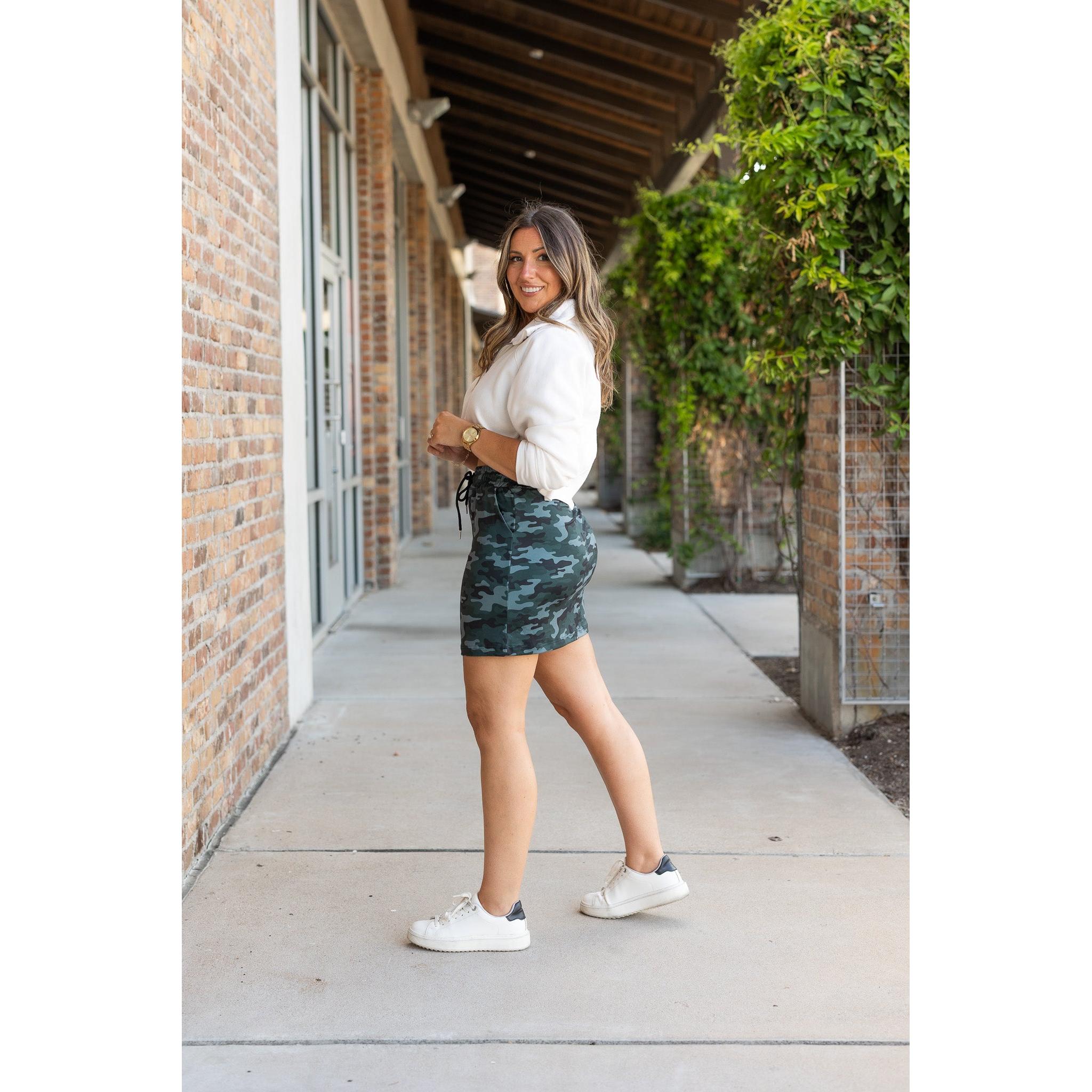 Kai - CAMO Jogger Skirt