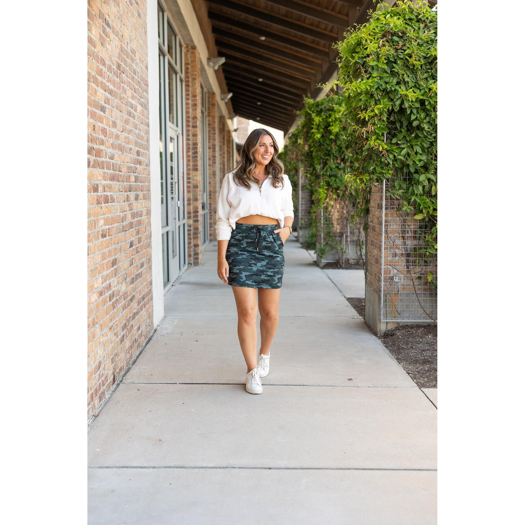 Kai - CAMO Jogger Skirt