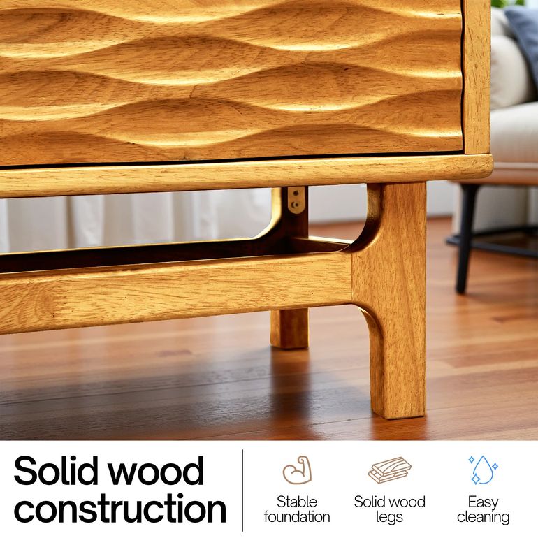 Elara Solid Wood TV Stand