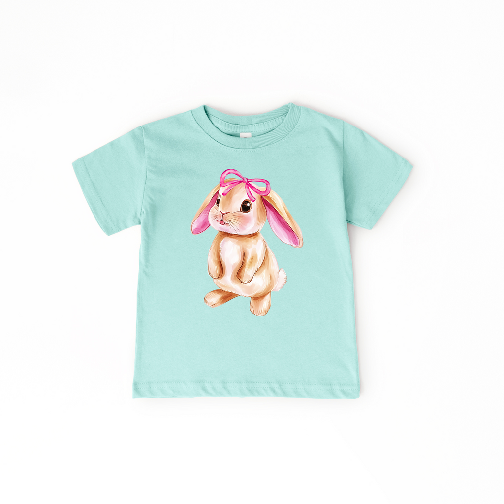 Pink Bow Bunny