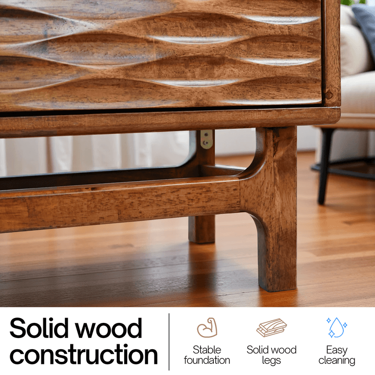 Elara Solid Wood TV Stand