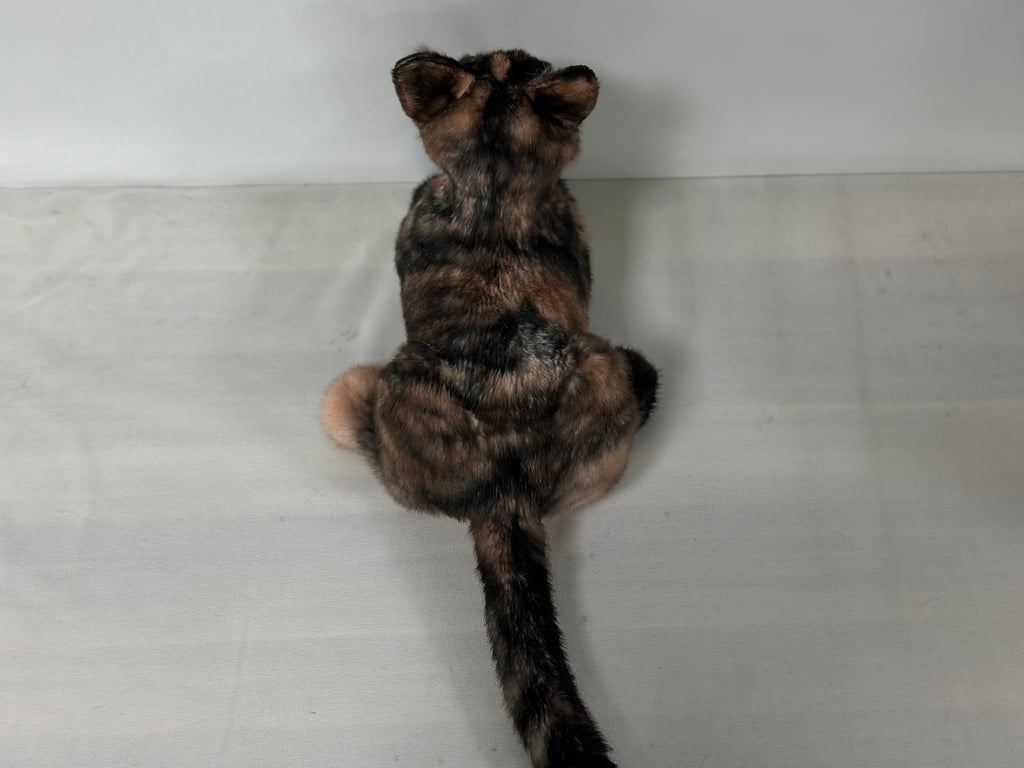Plush Tortoiseshell Cat Shorthair- Handmade Life-Size Companion & Pet Memorial
