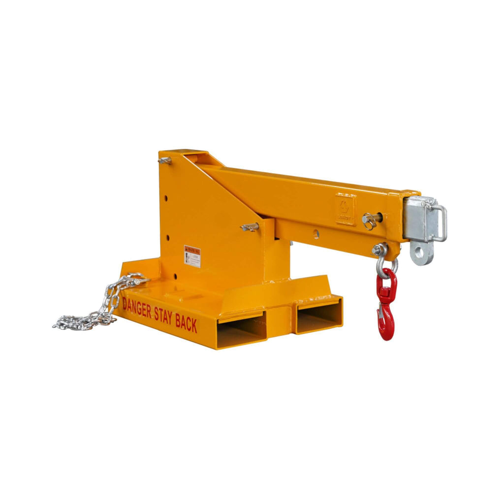 Heavy-Duty 80-Inch 2500KG Fork Mounted Telescopic Jib Boom Forklift Crane (SAK90437)