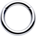 10G 1/2 316L Surgical Steel Precision Hinged Segment Hoop