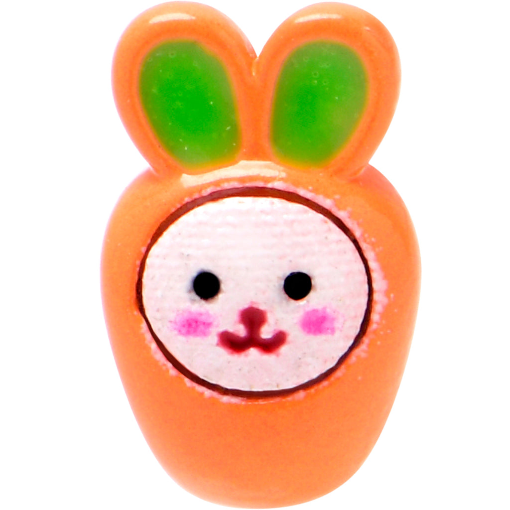 16G 1/4 Surprise Carrot Easter Bunny Cartilage Tragus Earring