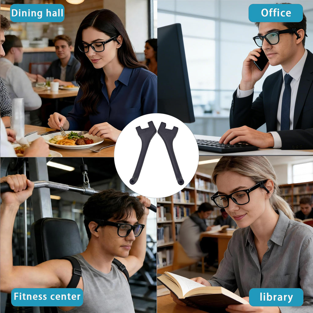 Privacy Tips Glasses, Wayfarer/Skyler/Headliner/ Displa