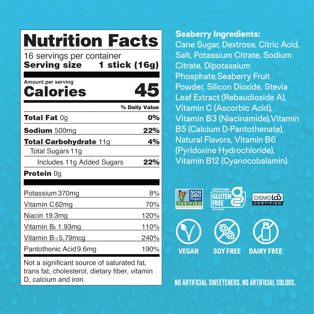 Liquid I.V.® Hydration Multiplier - Guava | Electrolyte Powder Drink Mix | 1 Pack (16 Servings)