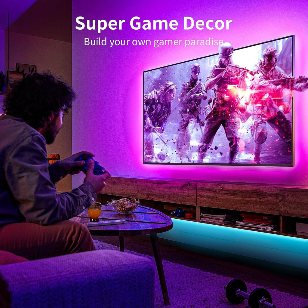 Lights For Tv, 9.9Ft Tv Led Backlight For 32-43 Inch Tvs Rgb Tv Backlight Behind