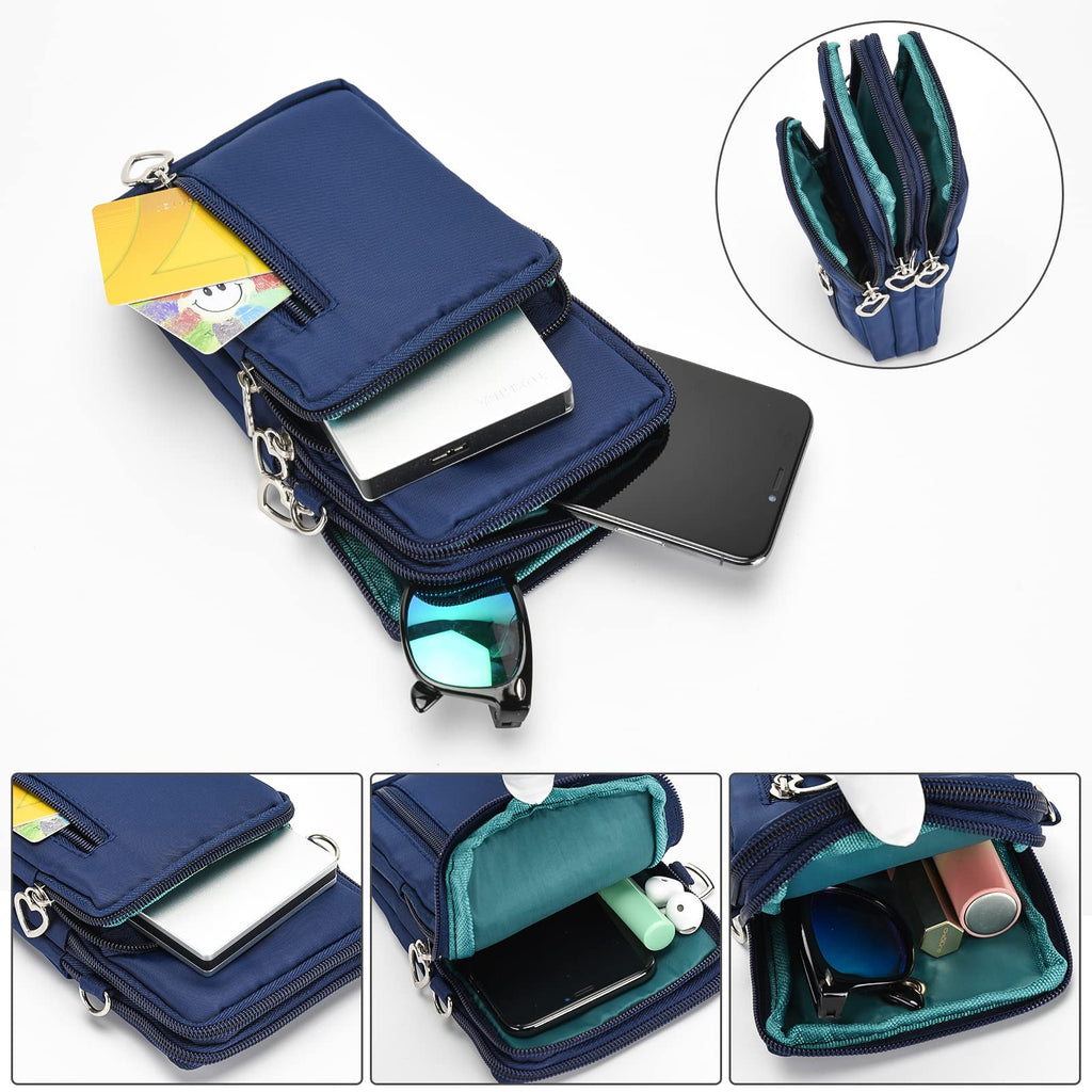 Phone Purse Wristband Sport Armband Wallet Travel Crossbody Cell Phone Purse For