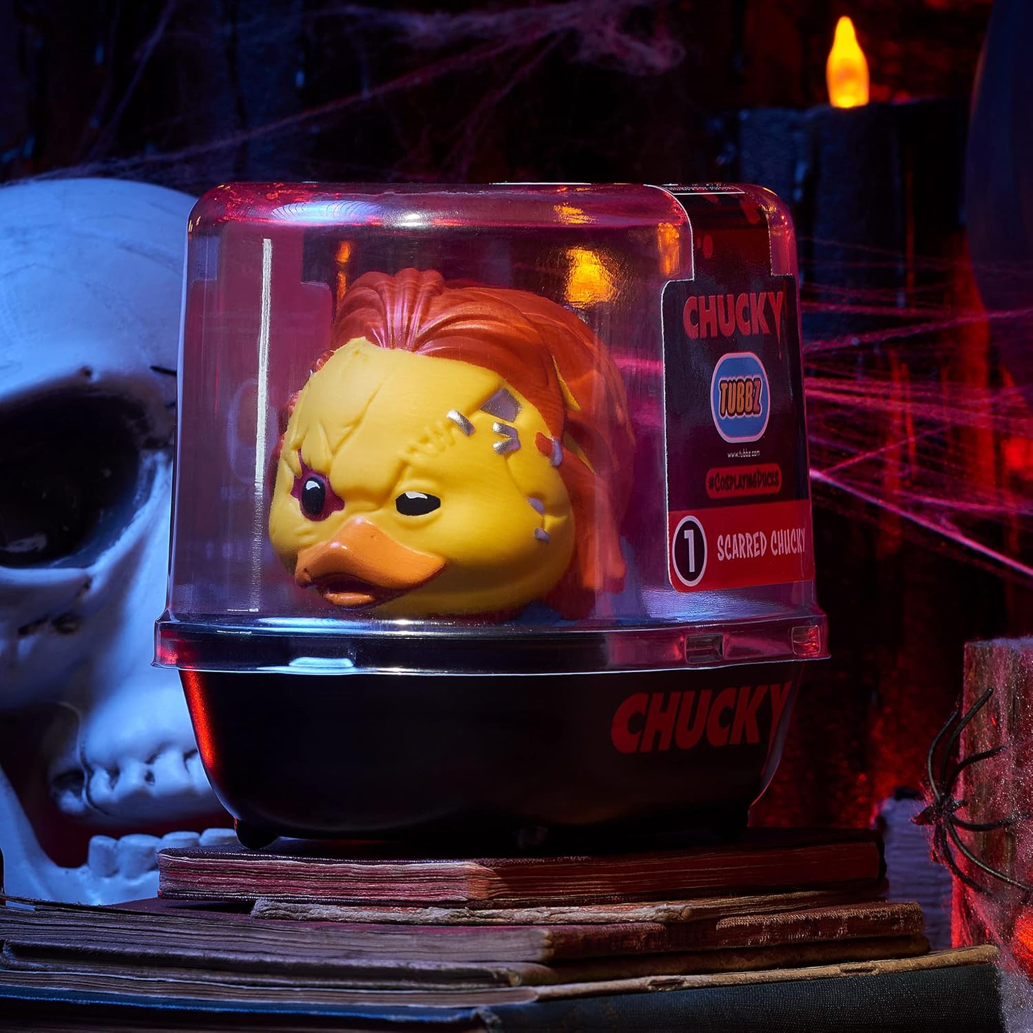 Scarred Chucky TUBBZ Collectible Duck
