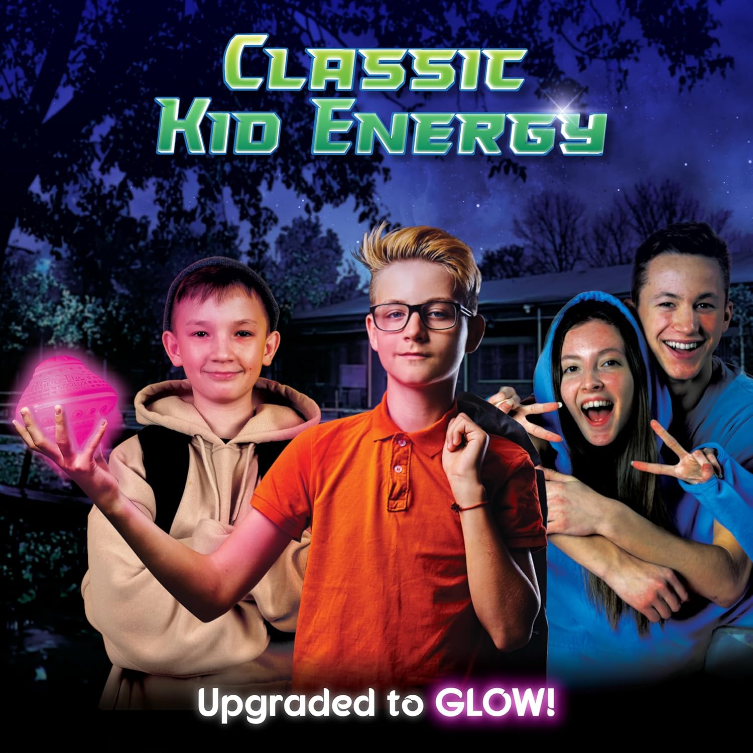 Cosmic Kick the Can – An Outdoor Game with a Galactic Twist | Ages 5+, 4-12 Players | Glow in the Dark | Outside Toys for Kids | Backyard, Camping & Parties | Gifts for Boys | Toy of the Year Finalist