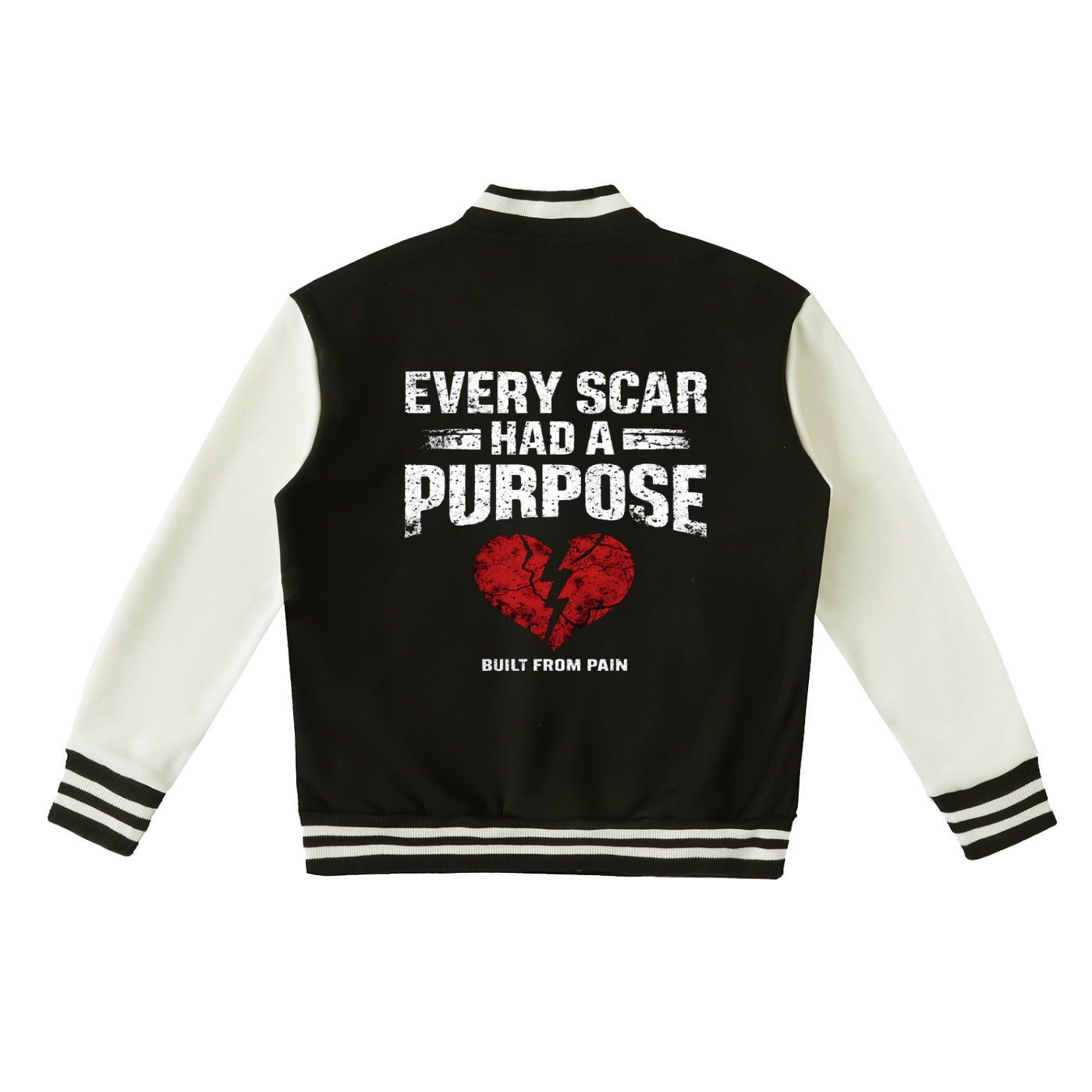 Two-Tone BFP Fleeced Varsity Jacket