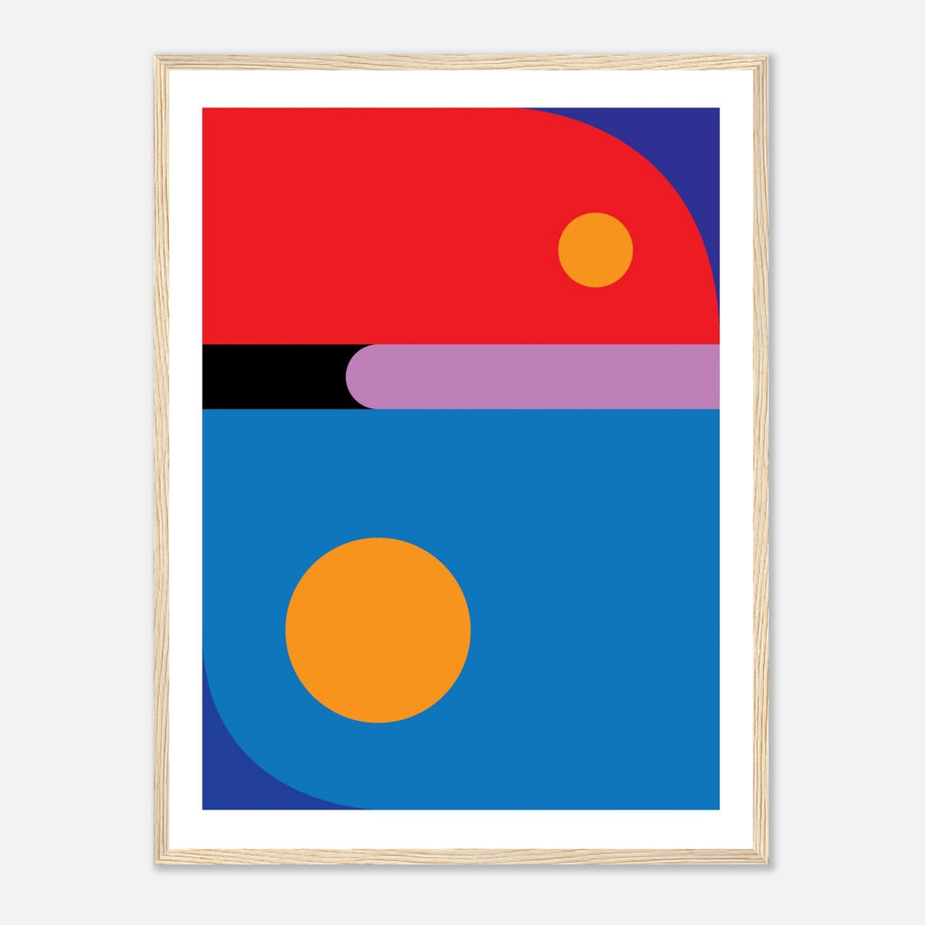 NIGHT TRAIN Framed Art Print by Holly McWhorter