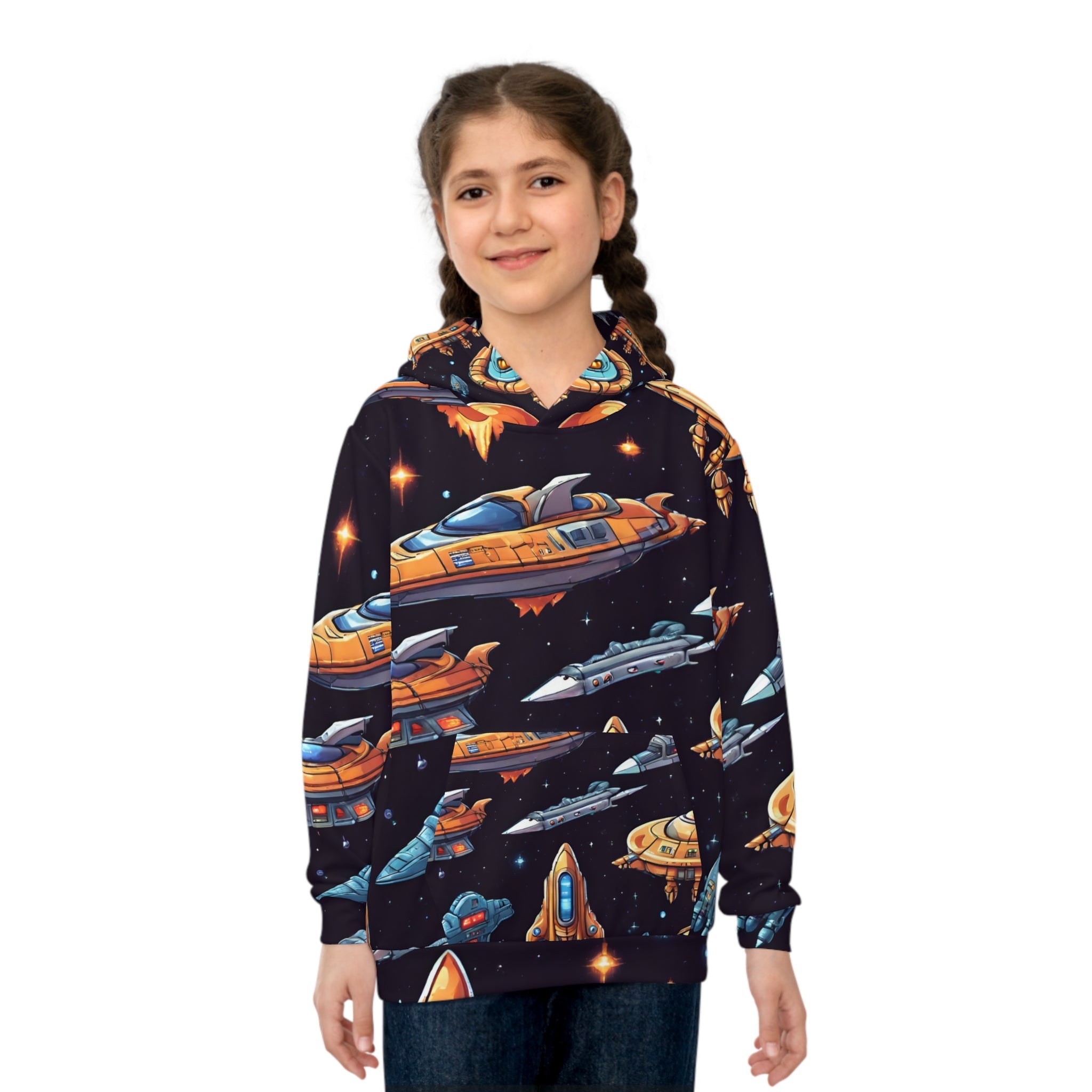 Galactic Voyage Children's Hoodie (AOP)