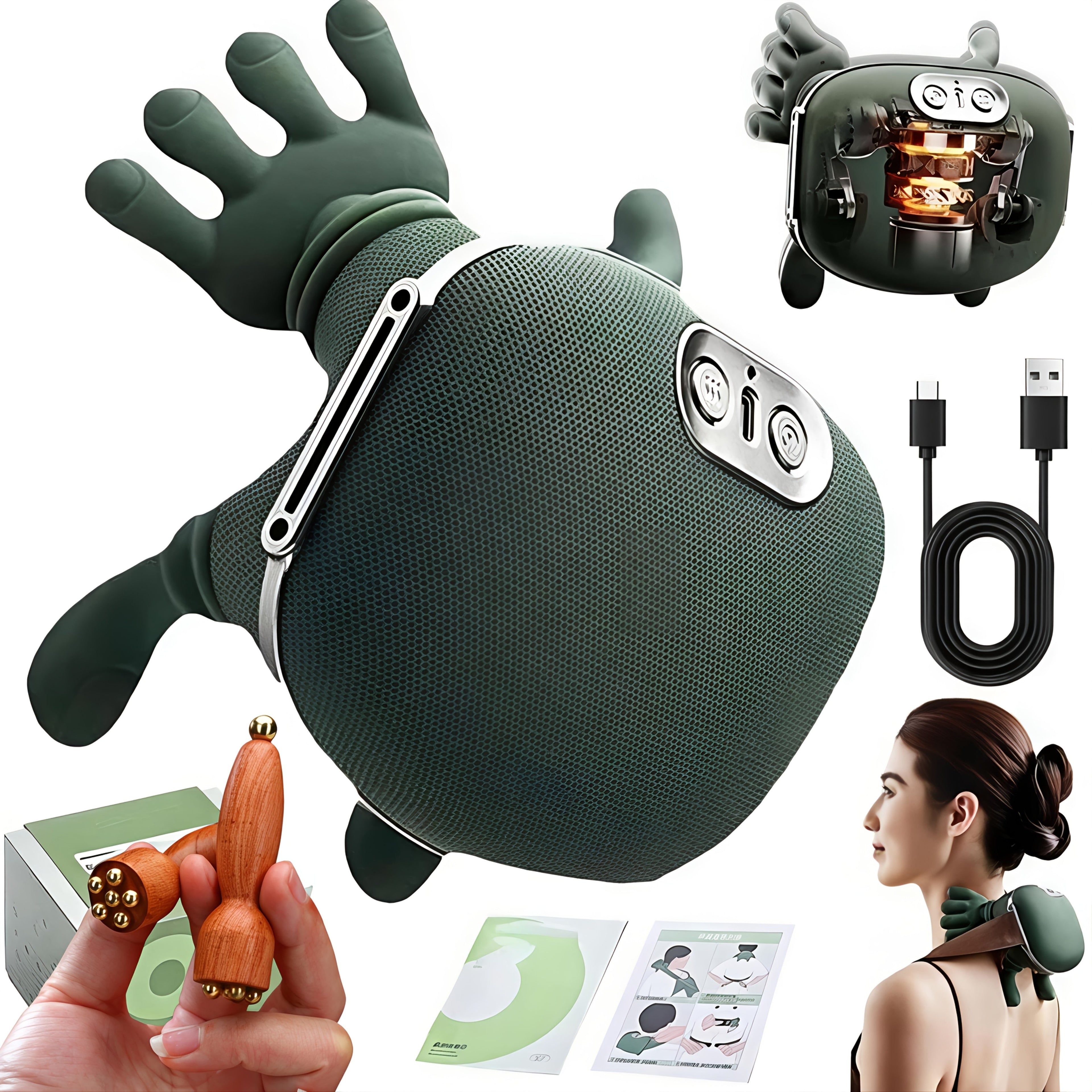 Bionic Hand Smart Massager – Full Body Deep Tissue Neck & Shoulder Relief