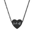 CUSTOM Engraved Personalized Heart Necklace