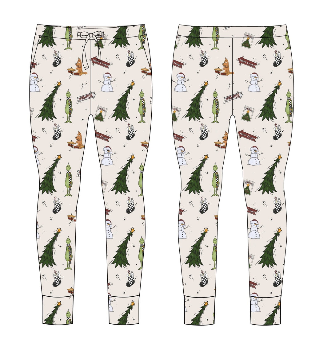 "Holiday-Hooby-Whaty" Mom Jogger