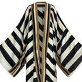 Timeless Chic Striped Kimono