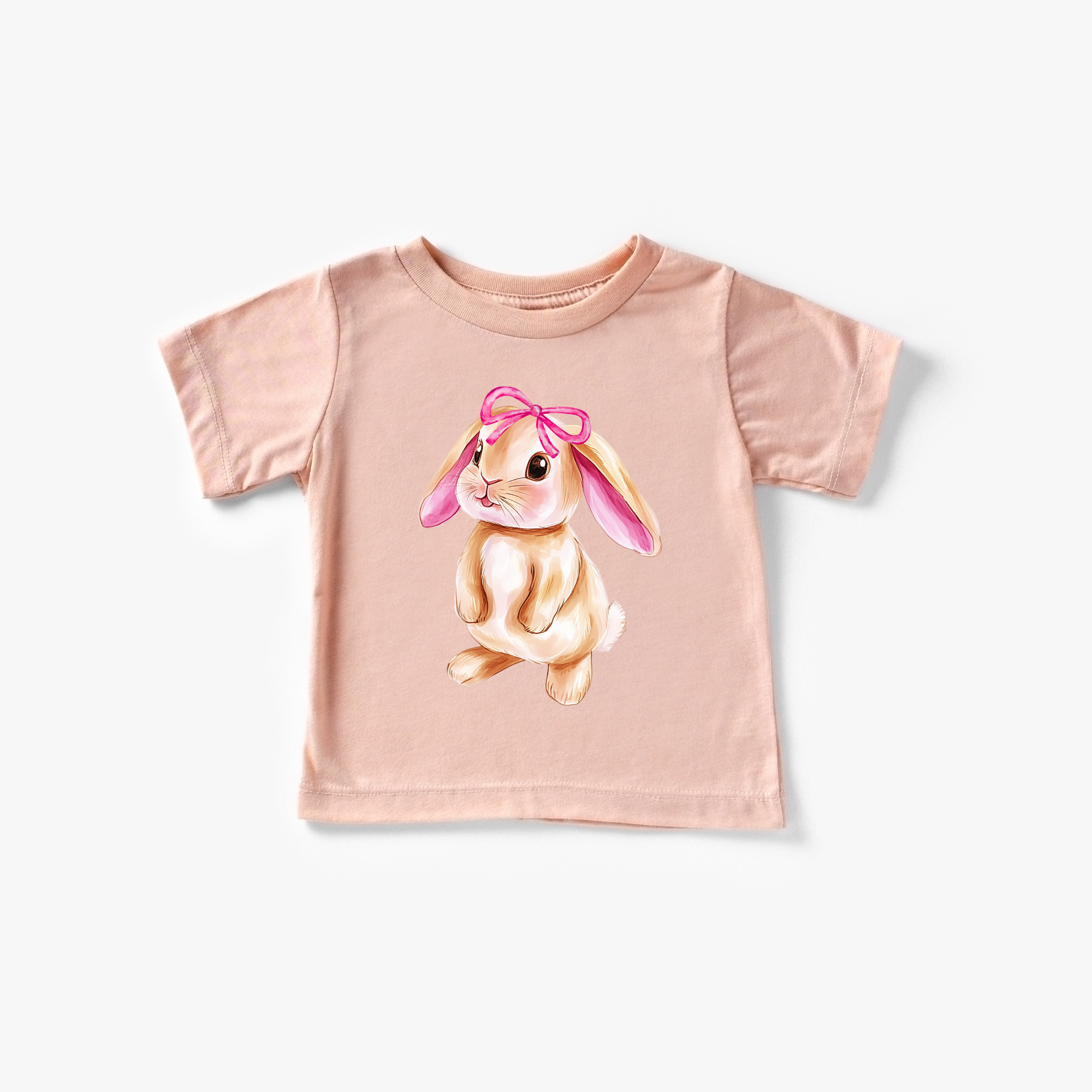 Pink Bow Bunny