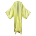 Yellow Silk Kimono