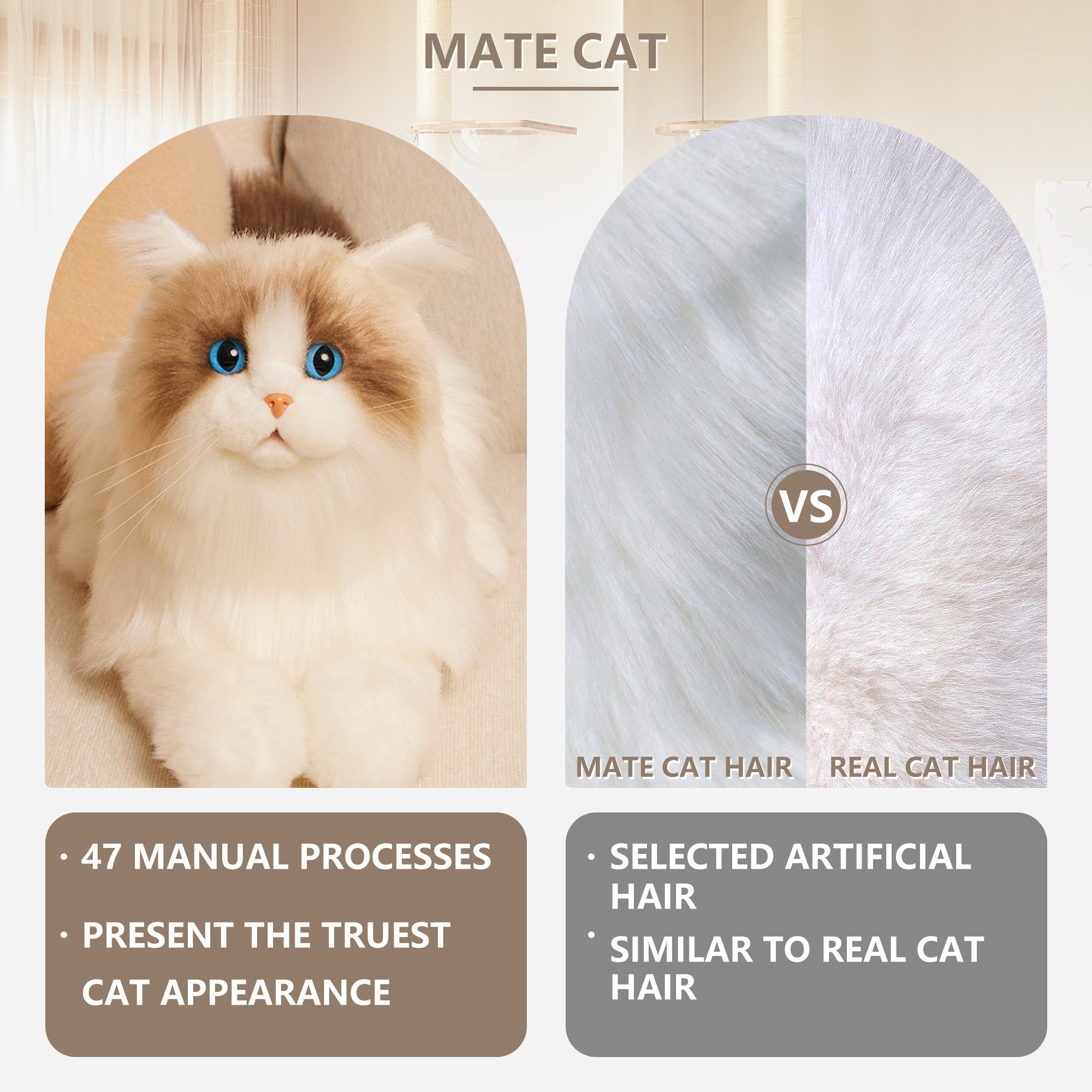 MateCat1.1 Robot Cat – Companion Toy for Sensory Comfort