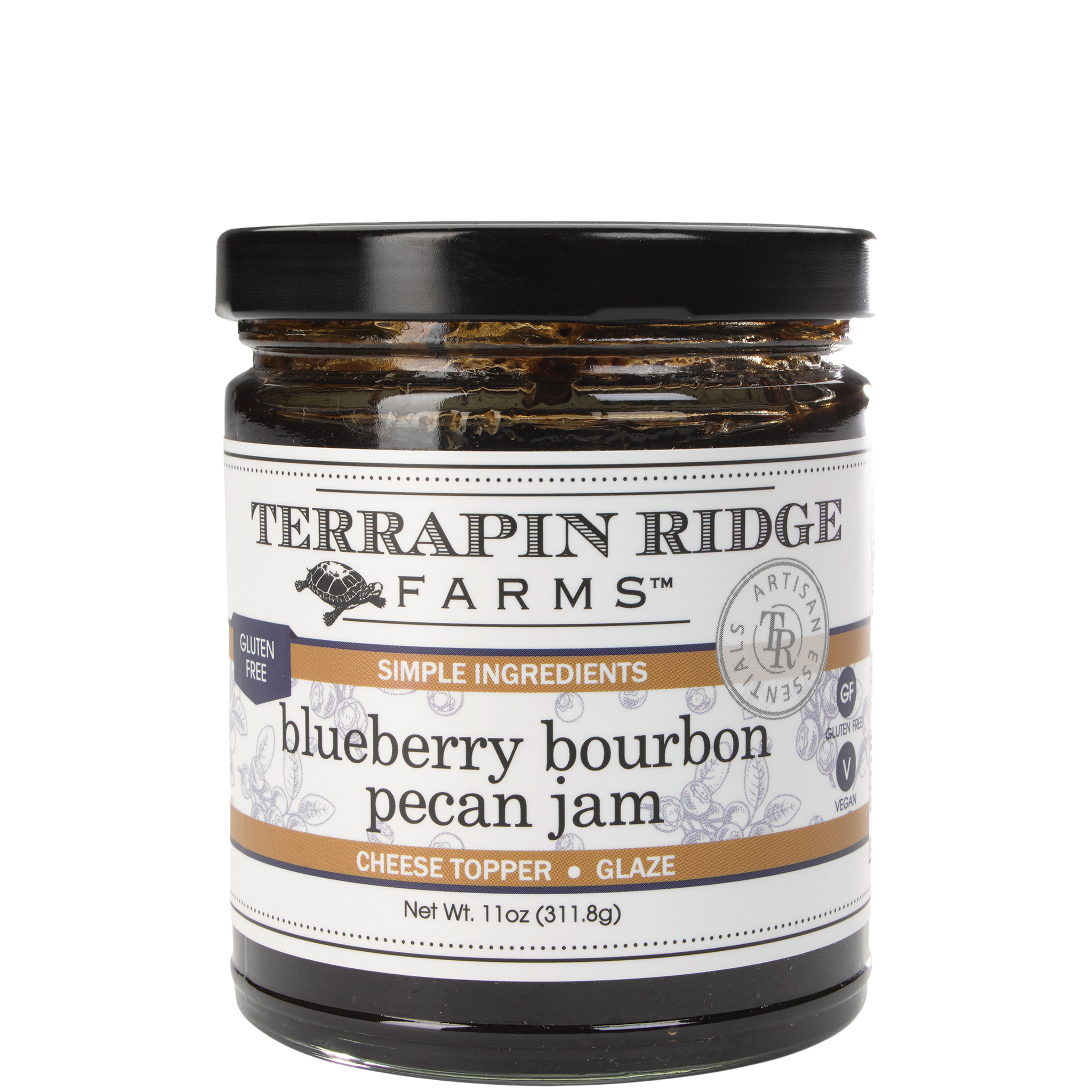 Blueberry Bourbon Pecan Jam