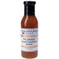 Hot Pepper Peach Bourbon Sauce