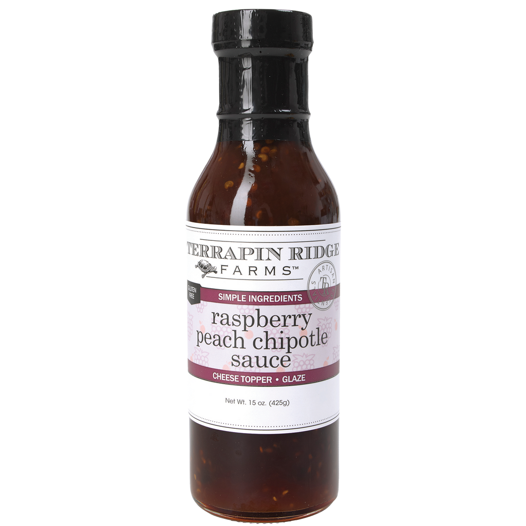 Raspberry Peach Chipotle Sauce