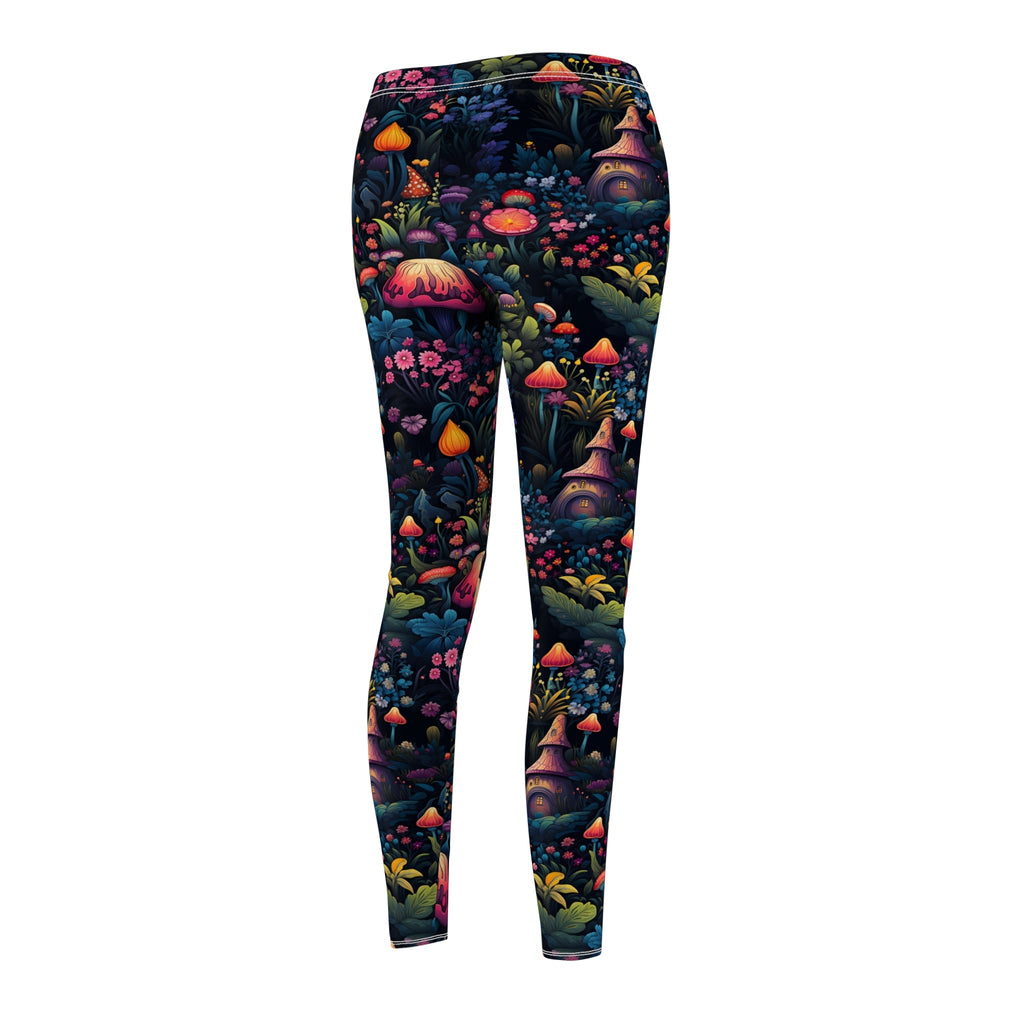 Fairy Tale Magical Forest Women's Cut & Sew Casual Leggings (AOP)