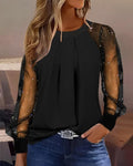 Master of Illusion Top - Stylish Puff Sleeve Blouse for Trendy Women